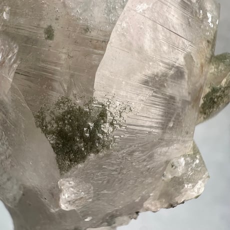 【ガネッシュヒマール産】クローライトイン天然ヒマラヤ水晶クラスター/Ganesh Himal Chlorite in Himalayan Quartz Cluster