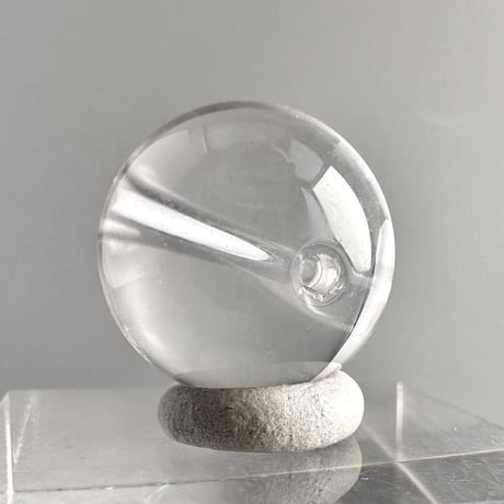 カイラス産"手磨き"天然ヒマラヤ水晶ビーズ⑦/Kailash Himalayan Quartz beads
