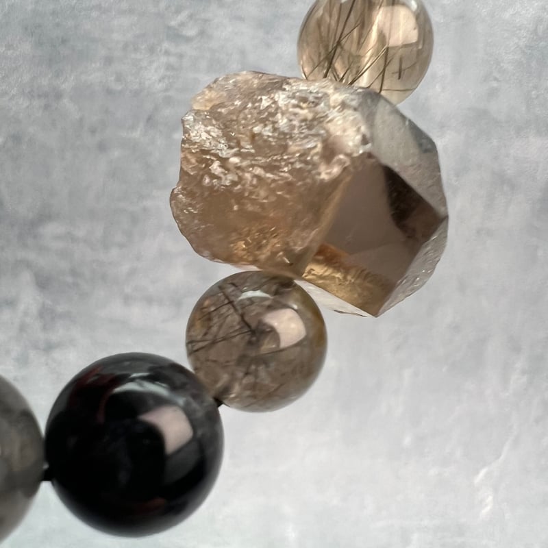 デザインブレスレット】ガネッシュヒマール産×ガウリシャンカール産