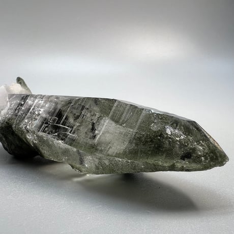 【ガネッシュヒマール産】クローライトイン天然ヒマラヤ水晶/Ganesh Himal Chlorite in Himalayan Quartz