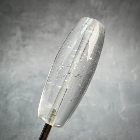 【カイラス産】天然ヒマラヤ水晶バレルビーズ②/Kailash Himalayan Quartz Barrel Beads