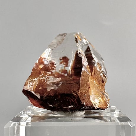 【ガネッシュヒマール産】リモナイトイン天然ヒマラヤ水晶 ミニポイント"XX"/Ganesh Himal Limonite in Himalayan Quartz Mini Point