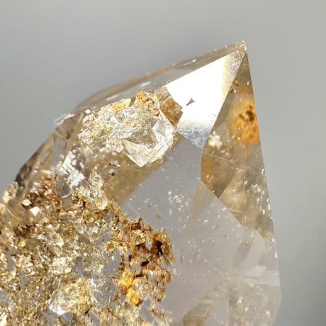 【ガネッシュヒマール産】リモナイトイン天然ヒマラヤ水晶⑫/Ganesh Himal Limonite in Himalayan Quartz