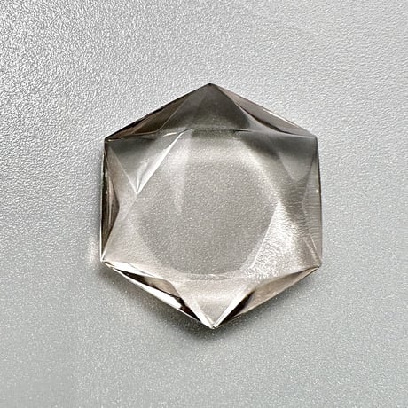 ガウリシャンカール産ヒマラヤスモーキークォーツ"ヘキサゴン六芒星" ルース7️⃣/Gaurishankar Himalayan Smoky Quartz Hexagon×Hexagram