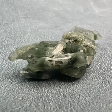 【マナスル産】クローライトイン天然ヒマラヤ水晶⑤/Manaslu Chlorite in Himalayan Quartz