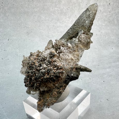 【ガネッシュヒマール産】クローライトイン天然ヒマラヤ水晶/Ganesh Himal Chlorite in Himalayan Quartz