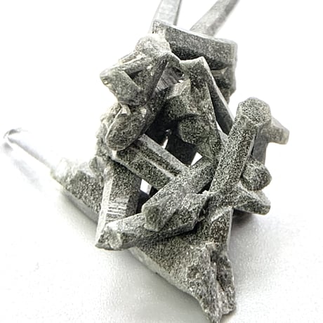 【ガネッシュヒマール産】クローライトイン天然ヒマラヤ水晶"ベイビー"クラスター/Ganesh Himal Chlorite in Himalayan Quartz "Baby"Cluster
