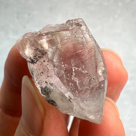 【カイラス産】天然ヒマラヤ水晶バチカン付きペンダントトップ④/Kailash Himalayan Quartz Pendant Top
