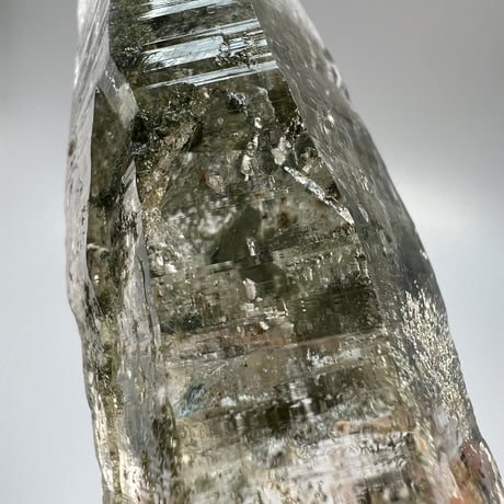 【ガネッシュヒマール産】クローライトイン天然ヒマラヤ水晶/Ganesh Himal Chlorite in Himalayan Quartz