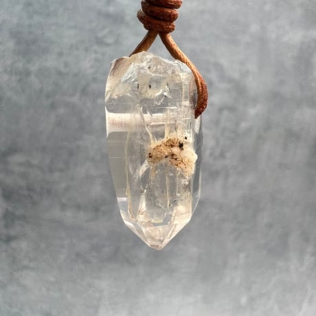 【ガネッシュヒマール産】天然ヒマラヤ水晶ペンダントトップ/GaneshHimal Natural Pendant Top
