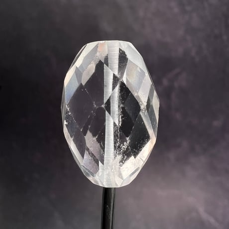 【カイラス産】天然ヒマラヤ水晶多面カットビーズ⑥/Kailash Himalayan Quartz Multi Cut Beads