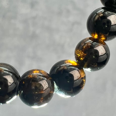 ネパール産🇳🇵ヒマラヤドラバイトトルマリン ブレスレット7mm内径16/Nepal Himalayan dravite tourmaline Bracelet