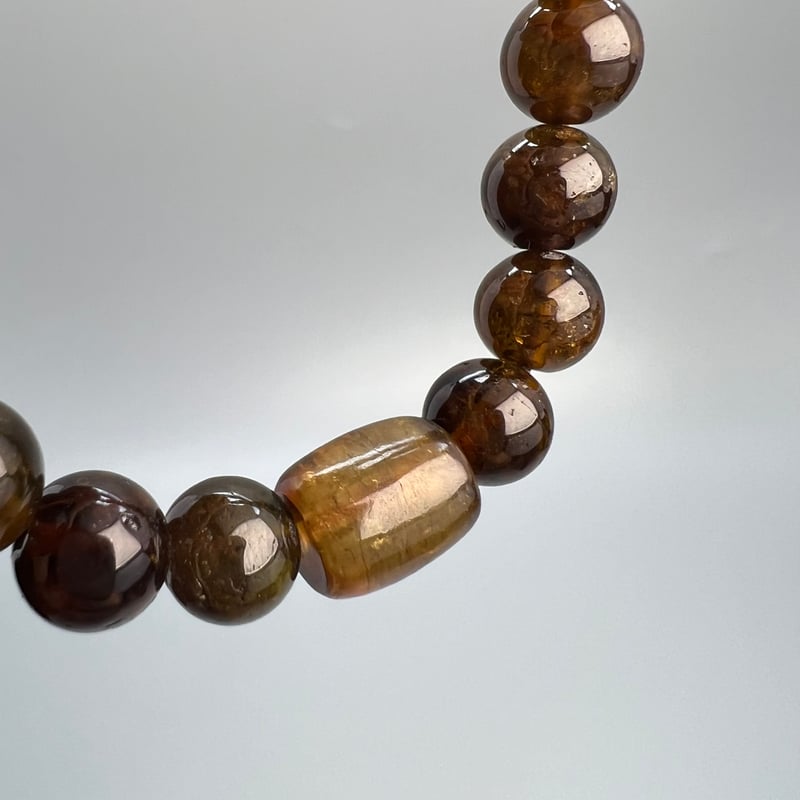 デザインブレスレット】ネパール産ヒマラヤドラバイトトルマリン/Nepal