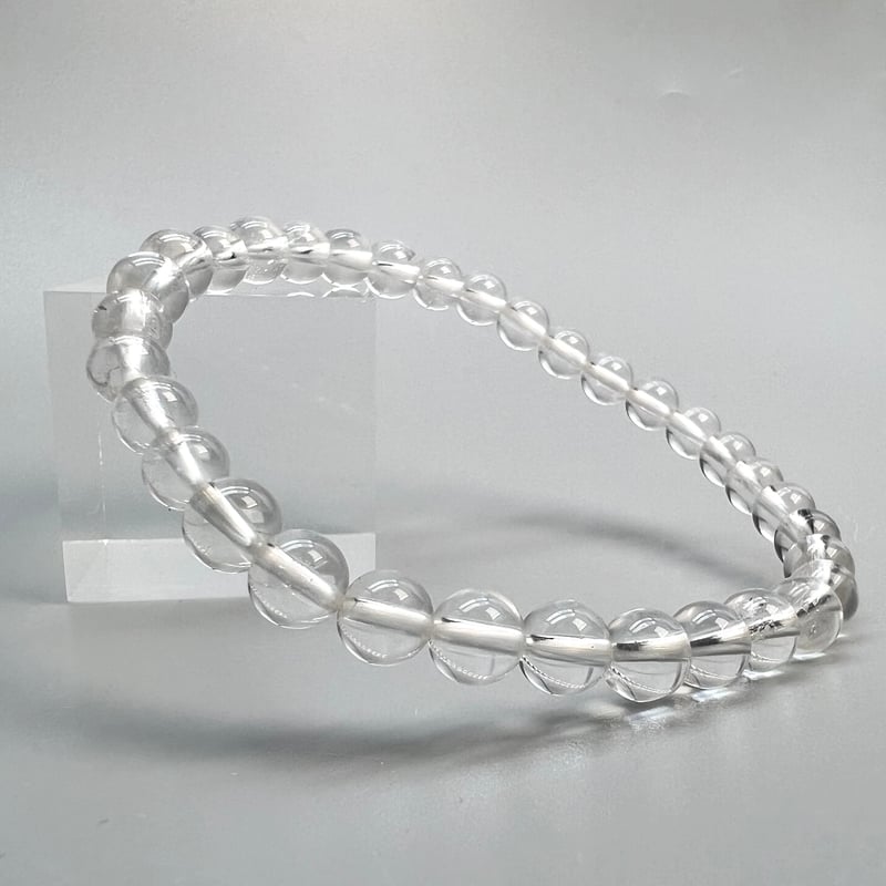 ハイクオリティー】ガネッシュヒマール産天然ヒマラヤ水晶ブレスレット