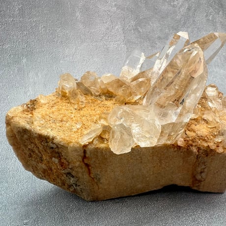 【ガネッシュヒマール産】リモナイトイン天然ヒマラヤ水晶/Ganesh Himal Limonite in Himalayan Quartz