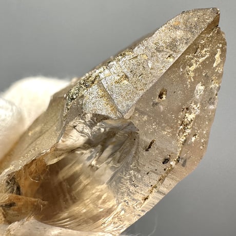 【ガネッシュヒマール産】リモナイトイン天然ヒマラヤ水晶 ① Ganesh Himal Limonite in Himalayan Quartz