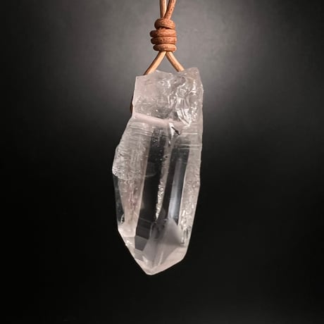 【アンナプルナ産】天然ヒマラヤ水晶ペンダント⑥/Annapurna Himalayan Quartz Pendant