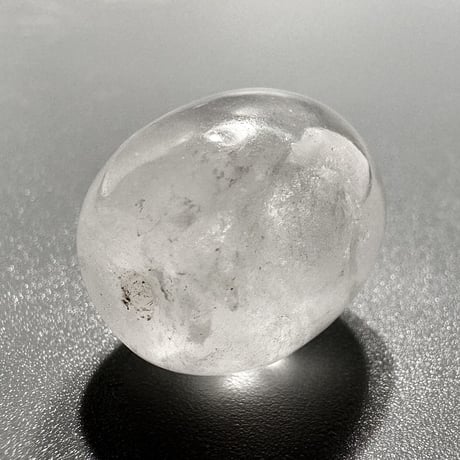 カイラス産"手磨き"天然ヒマラヤ水晶 バレルビーズ⑥ Kailash Himalayan Quartz Barrel beads
