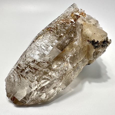 【ガネッシュヒマール産】マイカ&リモナイトイン天然ヒマラヤ水⑭/Ganesh Himal Mica&Limonite in Himalayan Quartz
