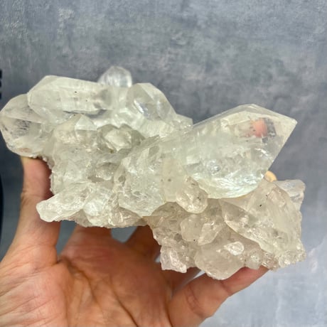 【ガネッシュヒマール産】天然ヒマラヤ水晶クラスターC/Ganesh Himal Himalayan Quartz Cluster