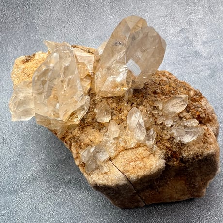 【ガネッシュヒマール産】リモナイトイン天然ヒマラヤ水晶/Ganesh Himal Limonite in Himalayan Quartz