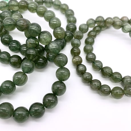 グリーンアパタイトキャッツアイ 9.5mm/ Green Apatite Cat'seye