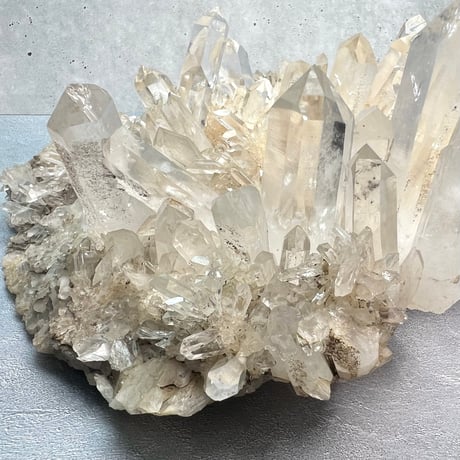 【マカルー産】天然ヒマラヤ水晶クラスター①/Makalu Himalayan Quartz Cluster