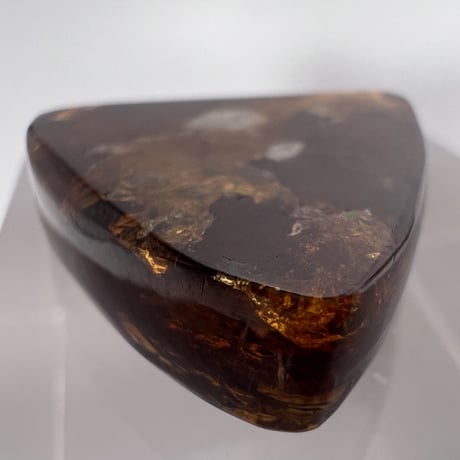 ネパール産ドラバイトトルマリン"手磨き加工"ルース⑤/Nepal Dravite Tourmaline loose