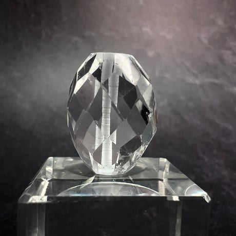 【カイラス産】天然ヒマラヤ水晶多面カットビーズ④/Kailash Himalayan Quartz Multi Cut Beads