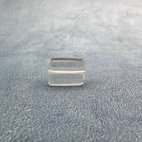 【ガウリシャンカール産】天然ヒマラヤスモーキークォーツ"手磨き加工"スクエアビーズ⑤/Gaurishankar Himalayan Smoky Quartz Square Beads