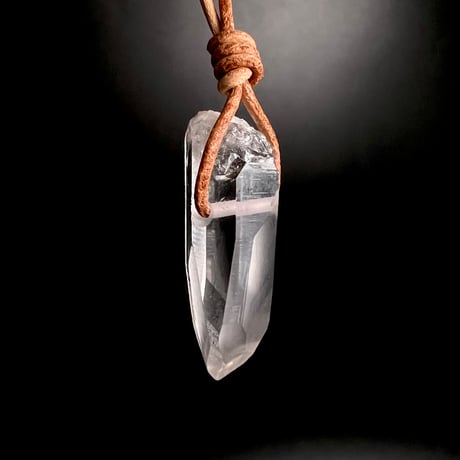 【アンナプルナ産】天然ヒマラヤ水晶ペンダント⑪/Annapurna Himalayan Quartz Pendant
