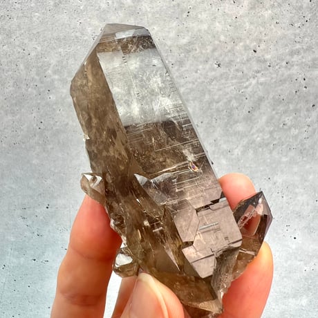 【ガウリシャンカール産】天然ヒマラヤスモーキークォーツ⑩/GauriShankar Himalayan Smoky Quartz