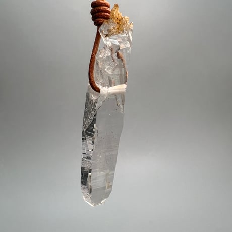 【ガネッシュヒマール産】天然ヒマラヤ水晶ペンダントトップ⑫/Ganesh Himal Natural Pendant Top