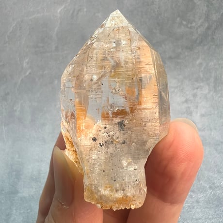 【ガネッシュヒマール産】リモナイトイン天然ヒマラヤ水晶/Ganesh Himal Limonite in Himalayan Quartz
