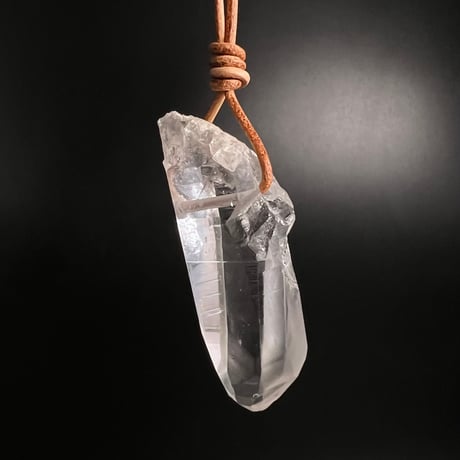 【アンナプルナ産】天然ヒマラヤ水晶ペンダント④/Annapurna Himalayan Quartz Pendant