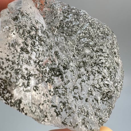 【ガネッシュヒマール産】クローライトイン天然ヒマラヤ水晶/Ganesh Himal Chlorite in Himalayan Quartz