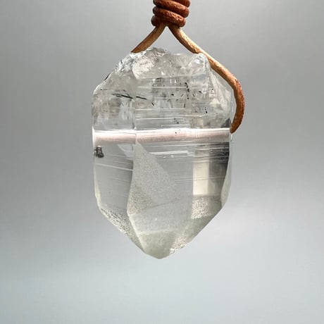 【ガネッシュヒマール産】天然ヒマラヤ水晶ペンダントトップ/Ganesh Himal Natural Pendant Top