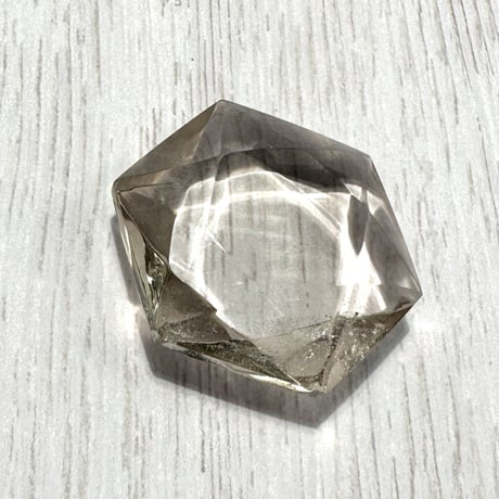 ガウリシャンカール産ヒマラヤスモーキークォーツ"ヘキサゴン六芒星" ルース3️⃣/Gaurishankar Himalayan Smoky Quartz