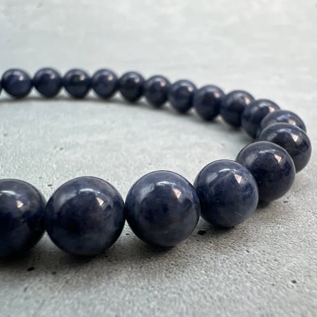 【天然サファイア】ブレスレット(6.8mm/15cm)②/Sapphire Bracelet