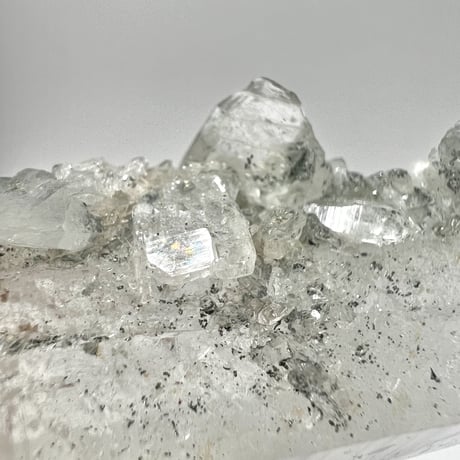 【マナスル産】クローライトイン天然ヒマラヤ水晶ポイント/Manaslu Chlorite in Himalayan Quartz Point
