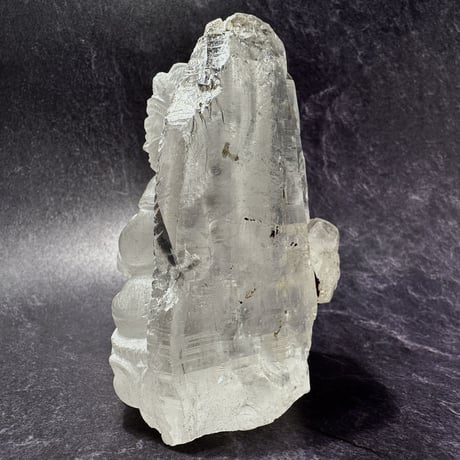 【ガネッシュヒマール産】リモナイト・マイカイン天然ヒマラヤ水晶 "クベーラ"仏像/Ganesh himal  Limonite Mica in himalayan quartz  "kuber"