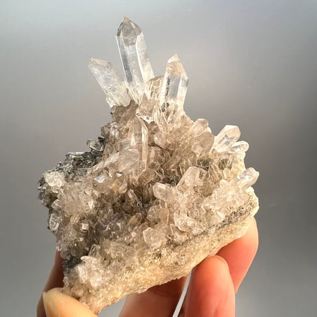 【マカルー産】天然ヒマラヤ水晶クラスター③/Makalu  Himalayan Quartz Cluster