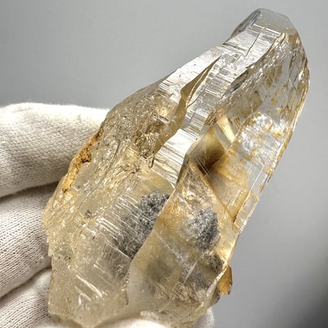 【ガネッシュヒマール産】マイカ&リモナイトイン天然ヒマラヤ水晶⑬/Ganesh Himal Mica&Limonite in Himalayan Quartz