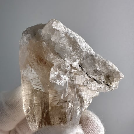 【ガネッシュヒマール産】リモナイトイン天然ヒマラヤ水晶 ポイント"PP"/Ganesh Himal Limonite in Himalayan Quartz Point