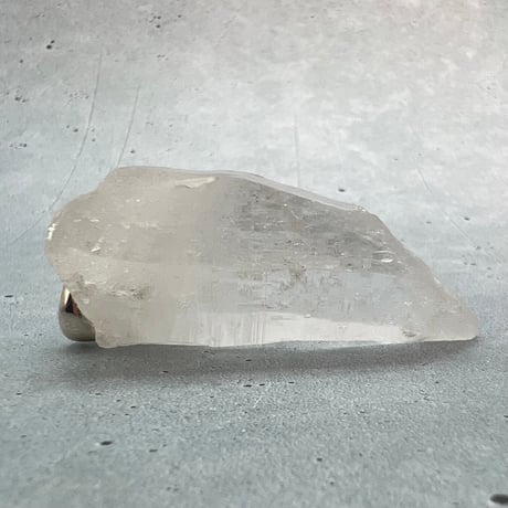 【カイラス産】天然ヒマラヤ水晶バチカン付きペンダントトップ①/Kailash Himalayan Quartz Pendant Top