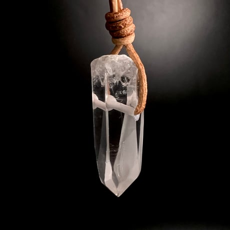 【アンナプルナ産】天然ヒマラヤ水晶ペンダント⑪/Annapurna Himalayan Quartz Pendant