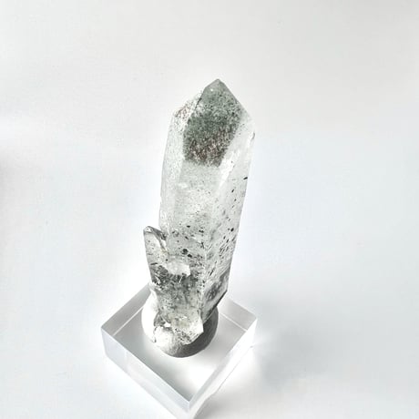 【マナスル産】クローライトイン天然ヒマラヤ水晶ポイント/Manaslu Chlorite in Himalayan Quartz Point