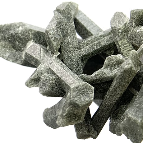【ガネッシュヒマール産】クローライトイン天然ヒマラヤ水晶"ベイビー"クラスター/Ganesh Himal Chlorite in Himalayan Quartz "Baby"Cluster