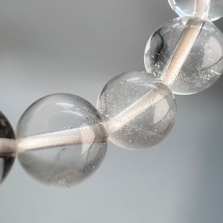 【デザインブレスレット】カイラス×ガネッシュヒマール天然ヒマラヤ水晶デザインブレスレット/Kailash×Ganesh Himal Himalayan Quartz Design Bracelet