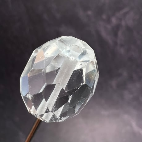 【カイラス産】天然ヒマラヤ水晶多面カットビーズ④/Kailash Himalayan Quartz Multi Cut Beads